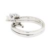Image 3 : 0.35 ctw Diamond Ring - 14KT White Gold
