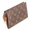 Image 2 : Louis Vuitton Monogram Canvas Leather Toiletry Pouch Case