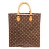 Image 3 : Louis Vuitton Monogram Canvas Leather Sac Plat Tote Bag
