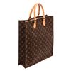 Image 2 : Louis Vuitton Monogram Canvas Leather Sac Plat Tote Bag
