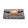 Image 4 : Louis Vuitton Black Multicolore Canvas Leather Joey Wallet