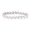 Image 1 : 1.15 ctw Diamond Tennis Bracelet - 14KT White Gold