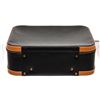 Image 4 : Hermes Black Brown Pebbled Leather Suitcase