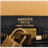 Image 5 : Hermes Black Brown Pebbled Leather Suitcase