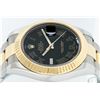 Image 9 : Rolex Mens Yellow Gold And Stainless Steel 41MM Black Roman Datejust 2 Wristwatc