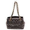 Image 2 : Chanel Black Quilted Caviar Leather Petite Timeless Tote