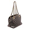 Image 3 : Chanel Black Quilted Caviar Leather Petite Timeless Tote