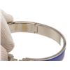Image 6 : Hermes Blue Clic Clac H Bracelet