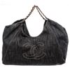 Image 2 : Chanel Dark Blue Denim Coco Cabas XL Tote Bag