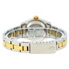 Image 7 : Rolex Ladies 2 Tone Yellow Gold Blue Vignette Diamond Datejust Wristwatch