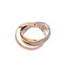 Image 5 : Cartier 18K Gold Classic Trinity Ring 44