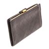 Image 1 : Chanel Black Lambskin Leather French Purse Wallet