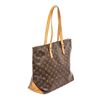Image 3 : Louis Vuitton Monogram Canvas Leather Cabas Mezzo Shoulder Bag