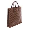 Image 1 : Louis Vuitton Damier Ebene Canvas Leather Sac Plat Bag