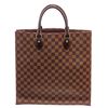 Image 2 : Louis Vuitton Damier Ebene Canvas Leather Sac Plat Bag