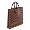 Image 3 : Louis Vuitton Damier Ebene Canvas Leather Sac Plat Bag