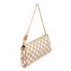 Image 1 : Louis Vuitton Damier Azur Canvas Leather Eva Pochette Bag