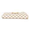 Image 3 : Louis Vuitton Damier Azur Canvas Leather Eva Pochette Bag