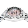 Image 4 : Rolex Ladies Stainless Steel Pink MOP Pyramid Diamond Datejust Wristwatch