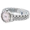 Image 5 : Rolex Ladies Stainless Steel Pink MOP Pyramid Diamond Datejust Wristwatch