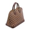 Image 4 : Louis Vuitton Damier Ebene Canvas Leather Alma PM Bag