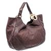 Image 2 : Gucci Purple Leather Guccissima Charlotte Hobo Bag