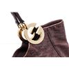 Image 5 : Gucci Purple Leather Guccissima Charlotte Hobo Bag