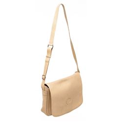 Gucci Vintage Beige Leather Shoulder Bag