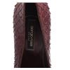 Image 9 : Sergio Rossi Dark Brown Snakeskin Pumps 37