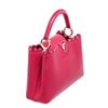 Image 2 : Louis Vuitton Magenta Taurillon Leather Capucines Bag