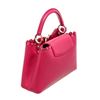 Image 4 : Louis Vuitton Magenta Taurillon Leather Capucines Bag