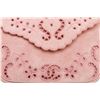Image 5 : Chanel Pink Suede Paris-Edinburgh Mini Highland Messenger Bag