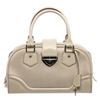 Image 2 : Louis Vuitton White Epi Leather Montaigne Bowling GM Bag