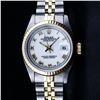 Image 1 : Rolex Ladies 2 Tone Yellow Gold Yellow Gold & Stainless Steel White Roman 26MM D
