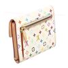 Image 1 : Louis Vuitton White Multicolore Monogram Canvas Leather Koala Wallet