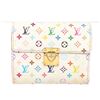 Image 2 : Louis Vuitton White Multicolore Monogram Canvas Leather Koala Wallet