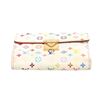 Image 4 : Louis Vuitton White Multicolore Monogram Canvas Leather Koala Wallet