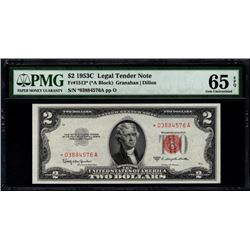 1953C $2 Legal Tender Note PMG 65EPQ