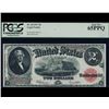 Image 1 : 1917 $2 Legal Tender Note PCGS 65PPQ