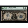 Image 1 : 1899 $5 Chief Silver Certificate PMG 20