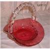 Image 1 : VINTAGE CRANBERRY BASKET