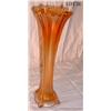 Image 1 : MARIGOLD CARNIVAL VASE, "FOUR PILLAR"