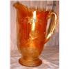 Image 1 : FENTON MARIGOLD CARNIVAL GLASS PITCHER 