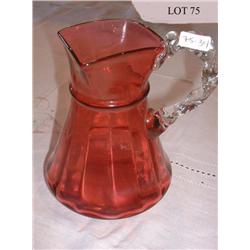 EARLY CRANBERRY PITCHER 