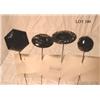 Image 1 : FOUR JET GLASS HAT PINS