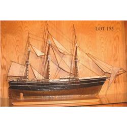 1930s MODEL SHIP, BY HAROLD LYONS