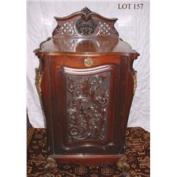 VICTORIAN MAHOGANY COAL SCUTTLE