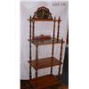 Image 1 : VICTORIAN ROSEWOOD WHATNOT SHELF