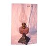 Image 1 : VICTORIAN AMETHYST GLASS OIL LAMP