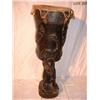 Image 1 : ANTIQUE AFRICAN CARVED WOOD DRUM